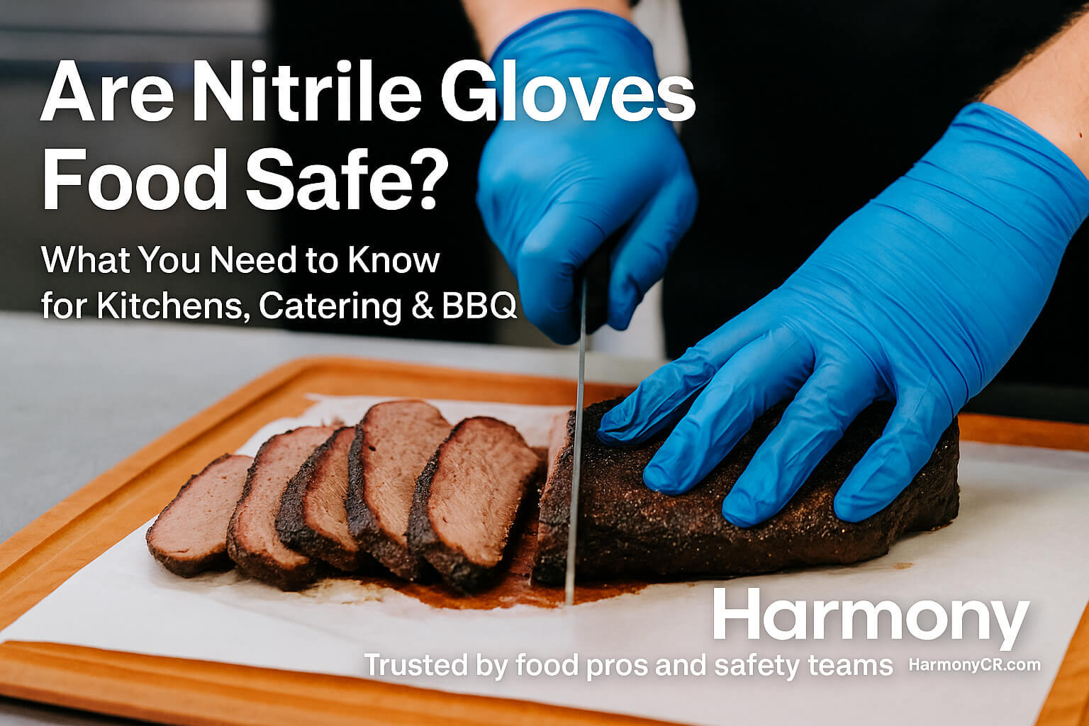 are nitrile gloves food safe