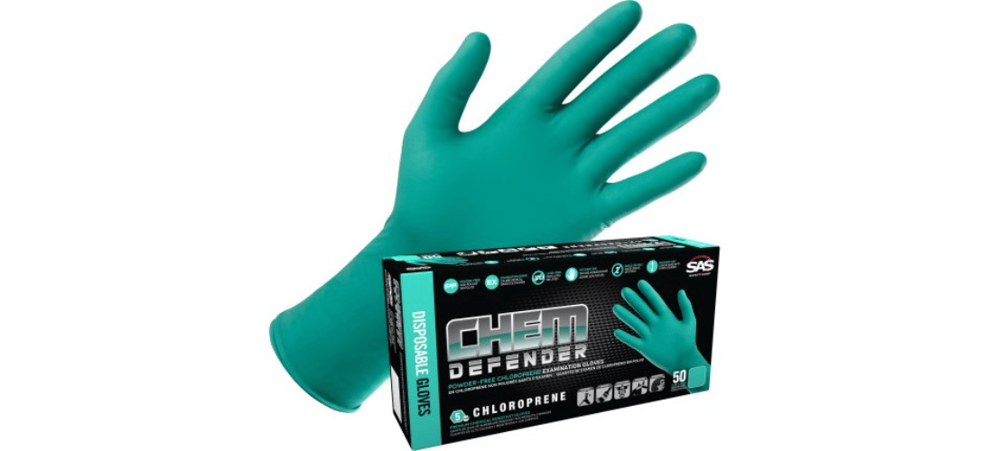 SAS Safety ChemDefender Chloroprene Gloves